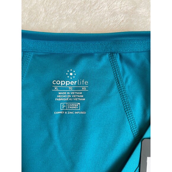 Tommie Copper Shirt XL Womens V Line Shoulder A Line Compression Centric Support - Picture 6 of 9